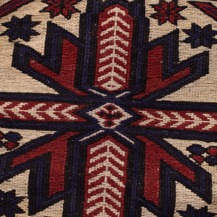 Handmade Vintage Kilim 2' 8" x 3' 11" - No. AL87475