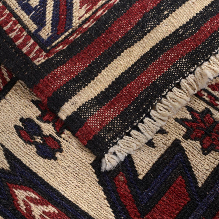 Handmade Vintage Kilim 2' 8" x 3' 11" - No. AL87475