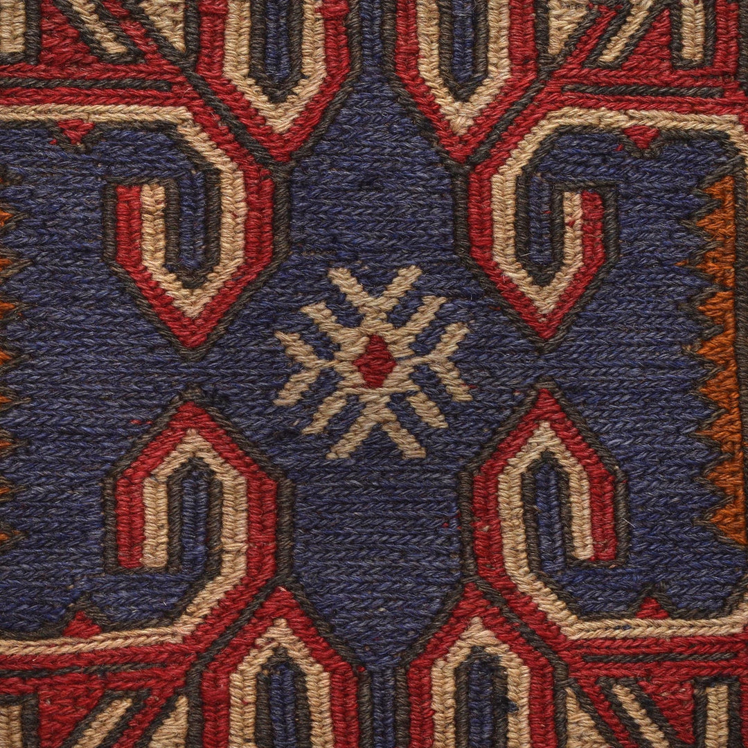 Handmade Vintage Kilim 2' 9" x 4' 4" - No. AL44670