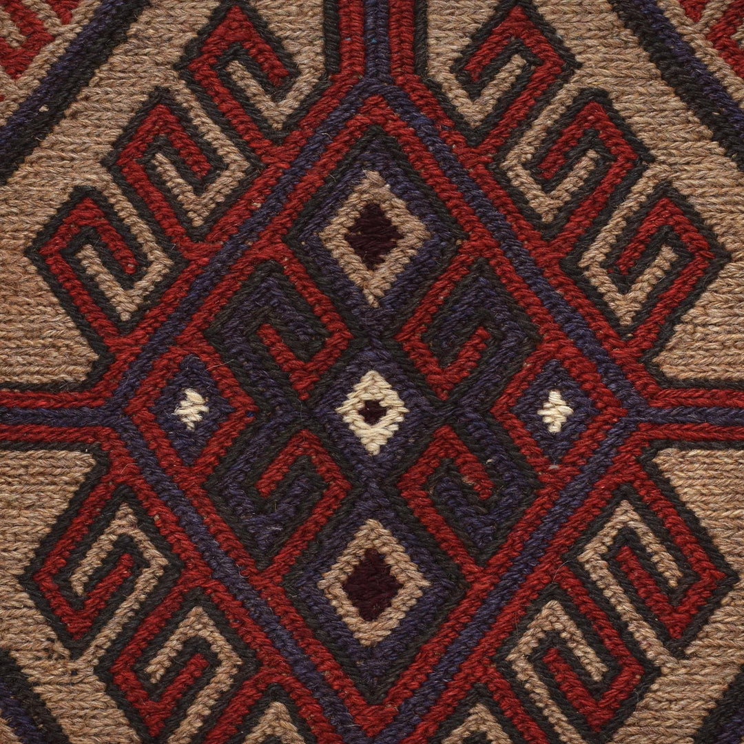 Handmade Vintage Kilim 2' 12" x 4' 8" - No. AL94510