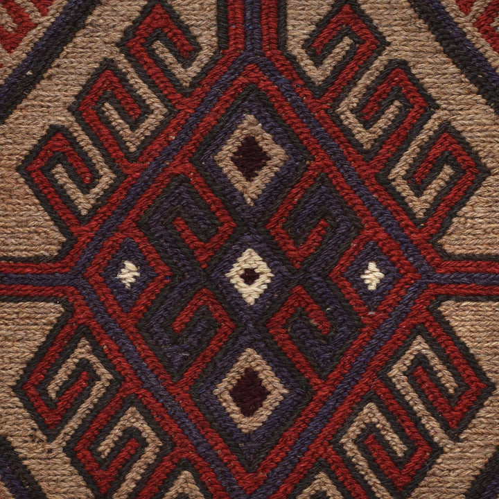 Handmade Vintage Kilim 2' 12" x 4' 8" - No. AL94510