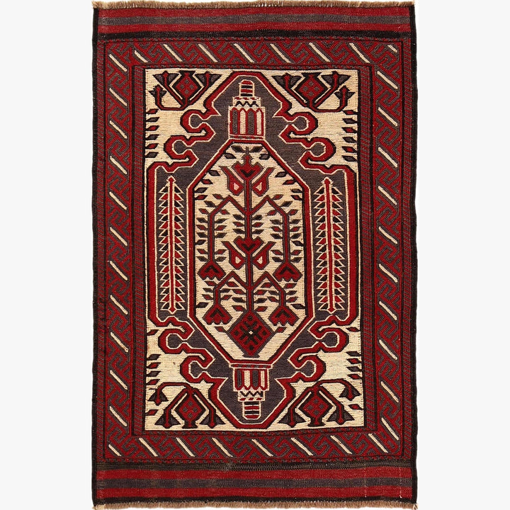 Handmade Vintage Kilim 2' 12" x 4' 8" - No. AL53760