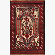 Handmade Vintage Kilim 2' 12" x 4' 8" - No. AL53760