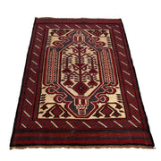 Handmade Vintage Kilim 2' 12" x 4' 8" - No. AL53760