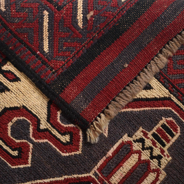 Handmade Vintage Kilim 2' 12" x 4' 8" - No. AL53760