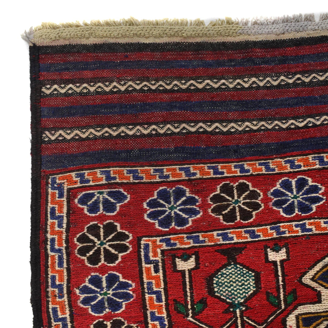 Handmade Vintage Kilim 2' 8" x 4' 8" - No. AL61029