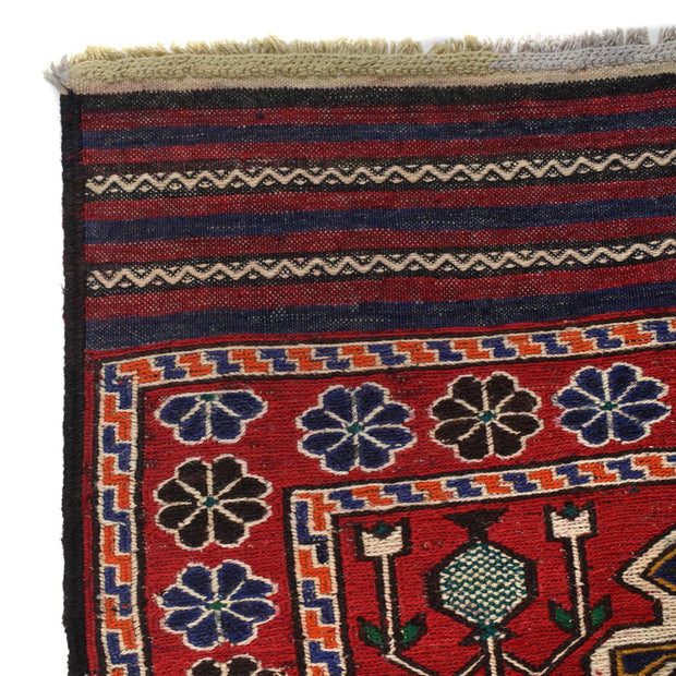 Handmade Vintage Kilim 2' 8" x 4' 8" - No. AL61029