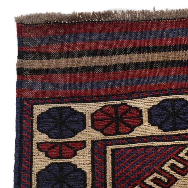 Handmade Vintage Kilim 2' 9" x 4' 11" - No. AL41421