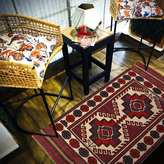 Handmade Vintage Kilim 2' 9" x 4' 9" - No. AL58458