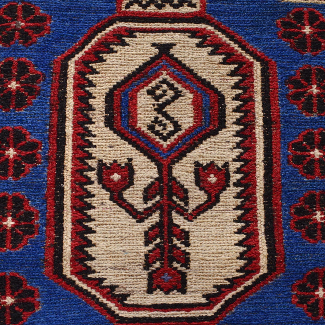 Handmade Vintage Kilim 2' 10" x 4' 5" - No. AL74930