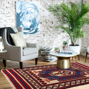 Handmade Vintage Kilim 2' 10" x 4' 5" - No. AL74930