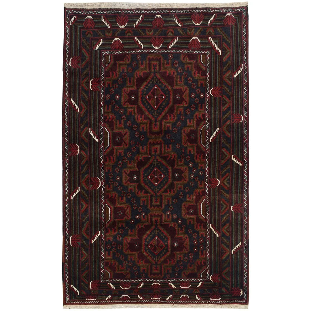 Baluchi Rug 3' 9" x 6' 3"   - No. AL45309