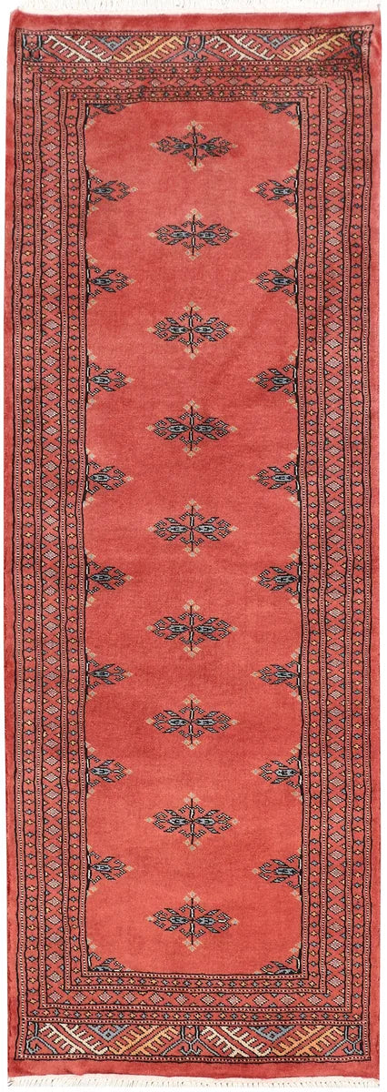 Red Butterfly Rug 2' 1" x 5' 11" Hand-Knotted | No. 46497