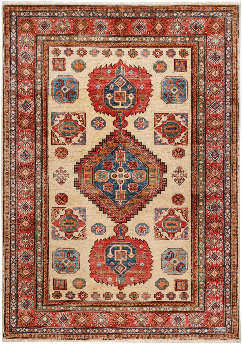 Wheat Kazak 5' 1" x 7' 3" - No. 47963