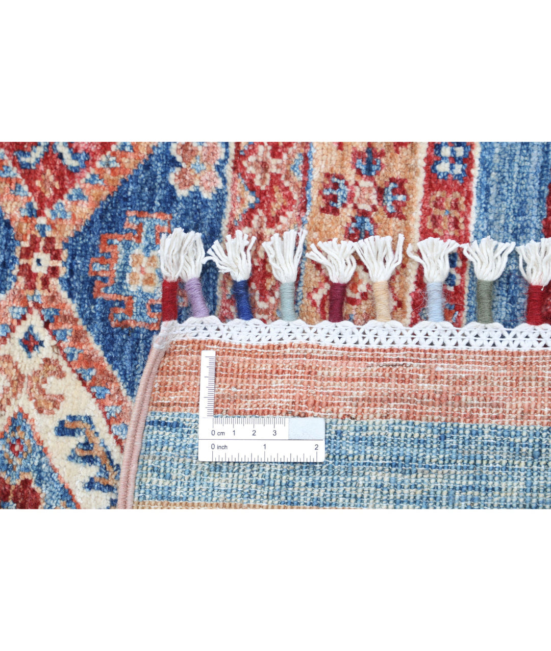 Afghan Khurjeen Rug 2' 9" x 3' 10" Hand-Knotted | No. AT91809