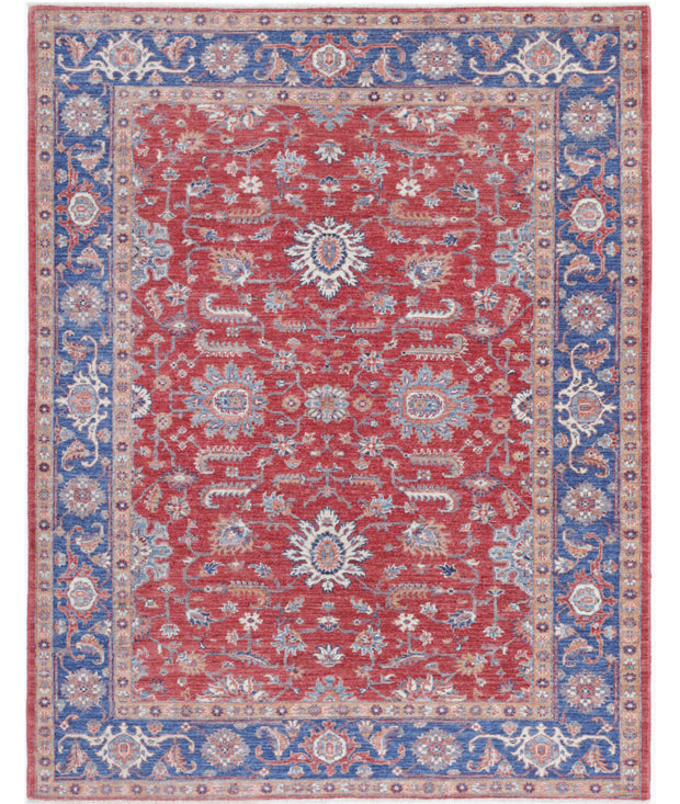 Hand Knotted Ziegler Farhan Wool Rug 5' 0" x 6' 4" - No. AT11610