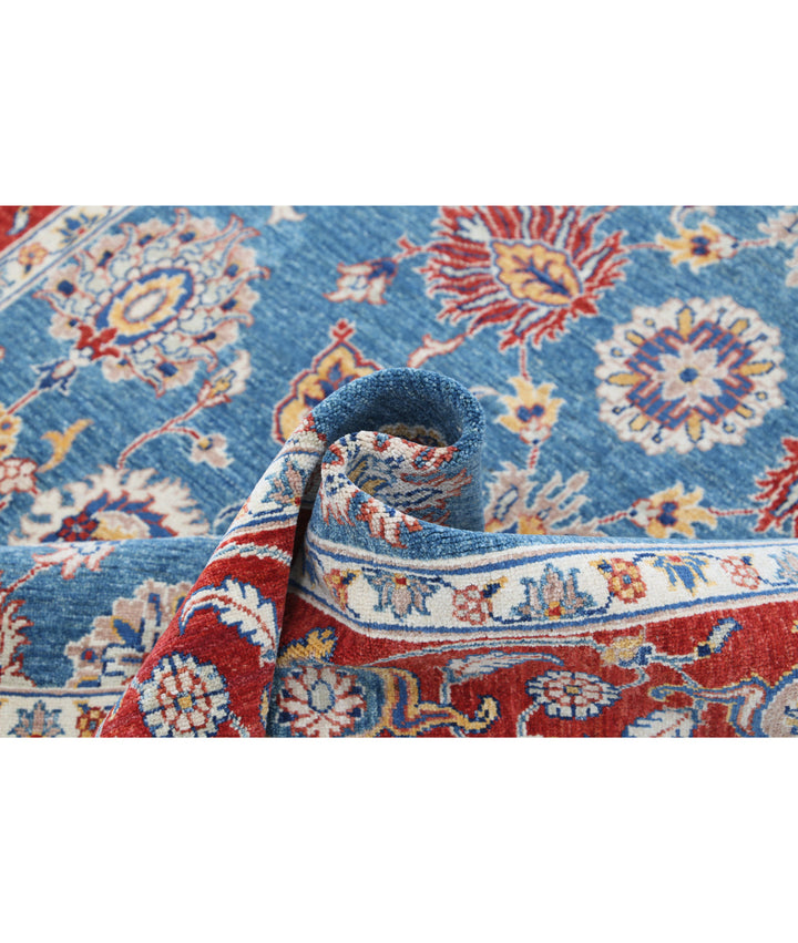 Afghan Ziegler Farhan Rug 5' 4" x 7' 10" Hand-Knotted | No. AT41113