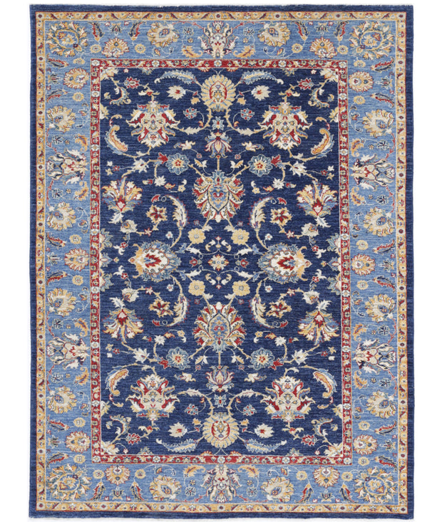 Hand Knotted Ziegler Farhan Wool Rug 5' 8" x 7' 10" - No. AT40436