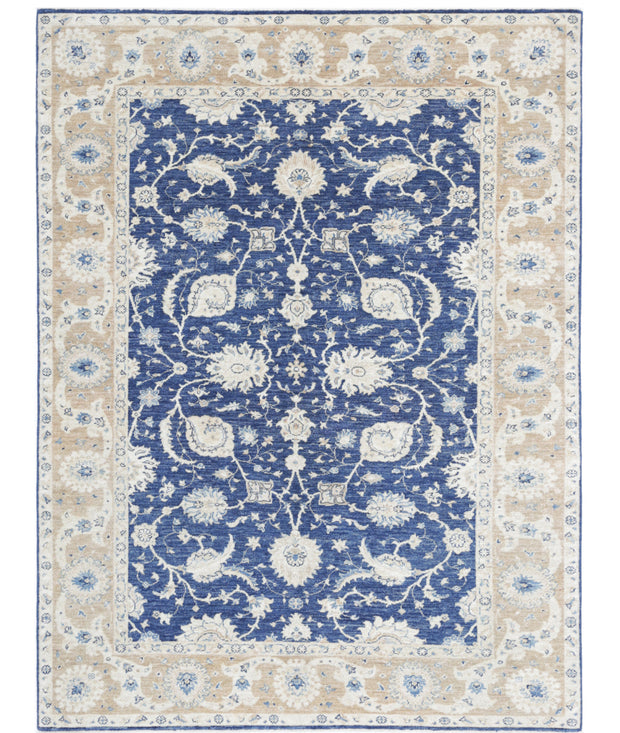 Hand Knotted Ziegler Farhan Wool Rug 5' 8" x 7' 6" - No. AT69887