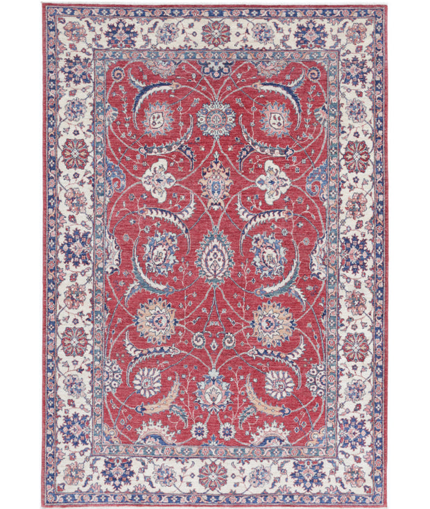 Hand Knotted Ziegler Farhan Wool Rug 5' 4" x 8' 0" - No. AT72052