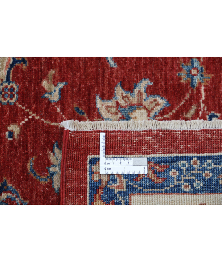 Afghan Ziegler Farhan Rug 5' 8" x 7' 8" Hand-Knotted | No. AT67860