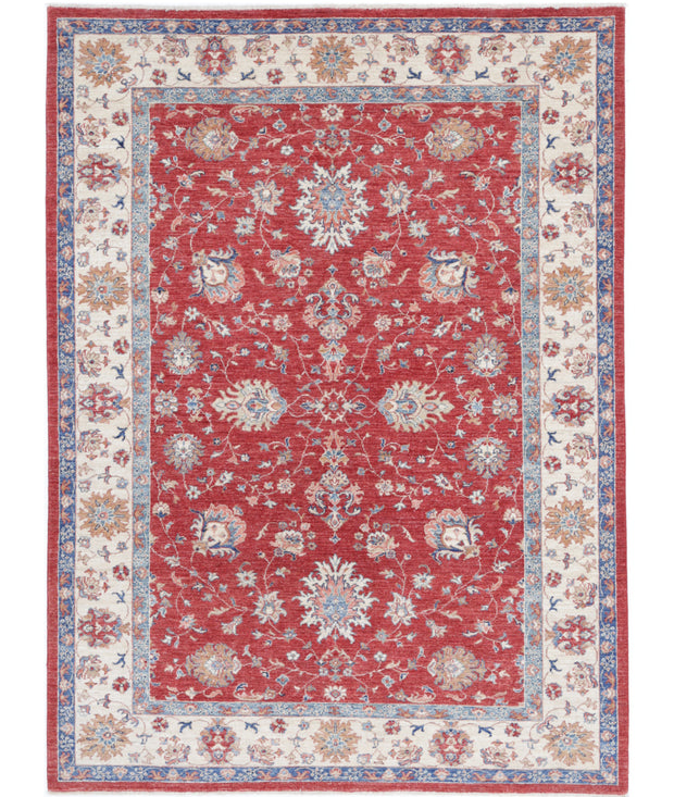 Hand Knotted Ziegler Farhan Wool Rug 5' 8" x 7' 8" - No. AT67860