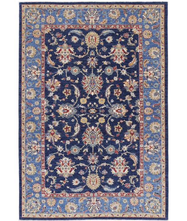 Hand Knotted Ziegler Farhan Wool Rug 5' 6" x 8' 1" - No. AT71903