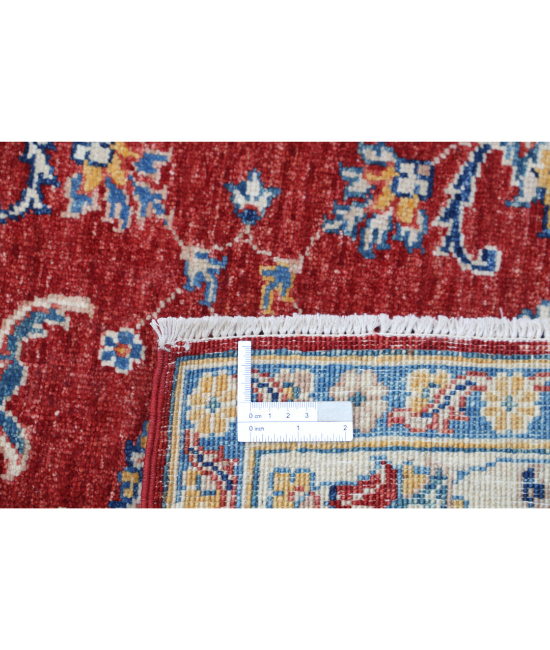 Afghan Ziegler Rug 4' 11" x 6' 7" Hand-Knotted | No. AT55526