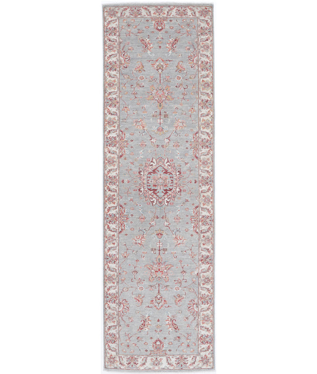 Hand Knotted Ziegler Farhan Wool Rug 2' 8" x 9' 8" - No. AT78765