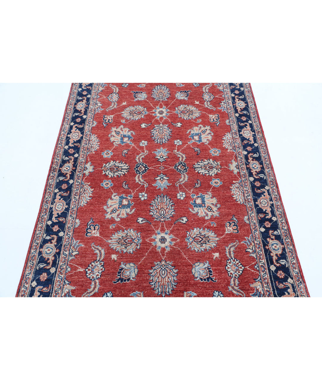 Afghan Ziegler Farhan Rug 3' 9" x 6' 0" Hand-Knotted | No. AT14145