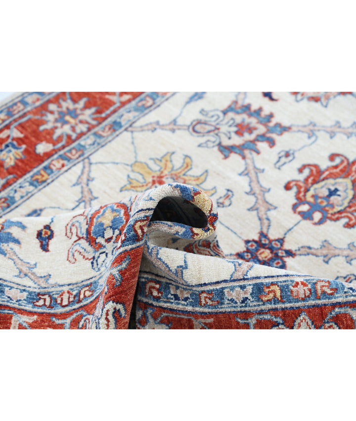 Afghan Ziegler Farhan Rug 3' 10" x 5' 10" Hand-Knotted | No. AT74220