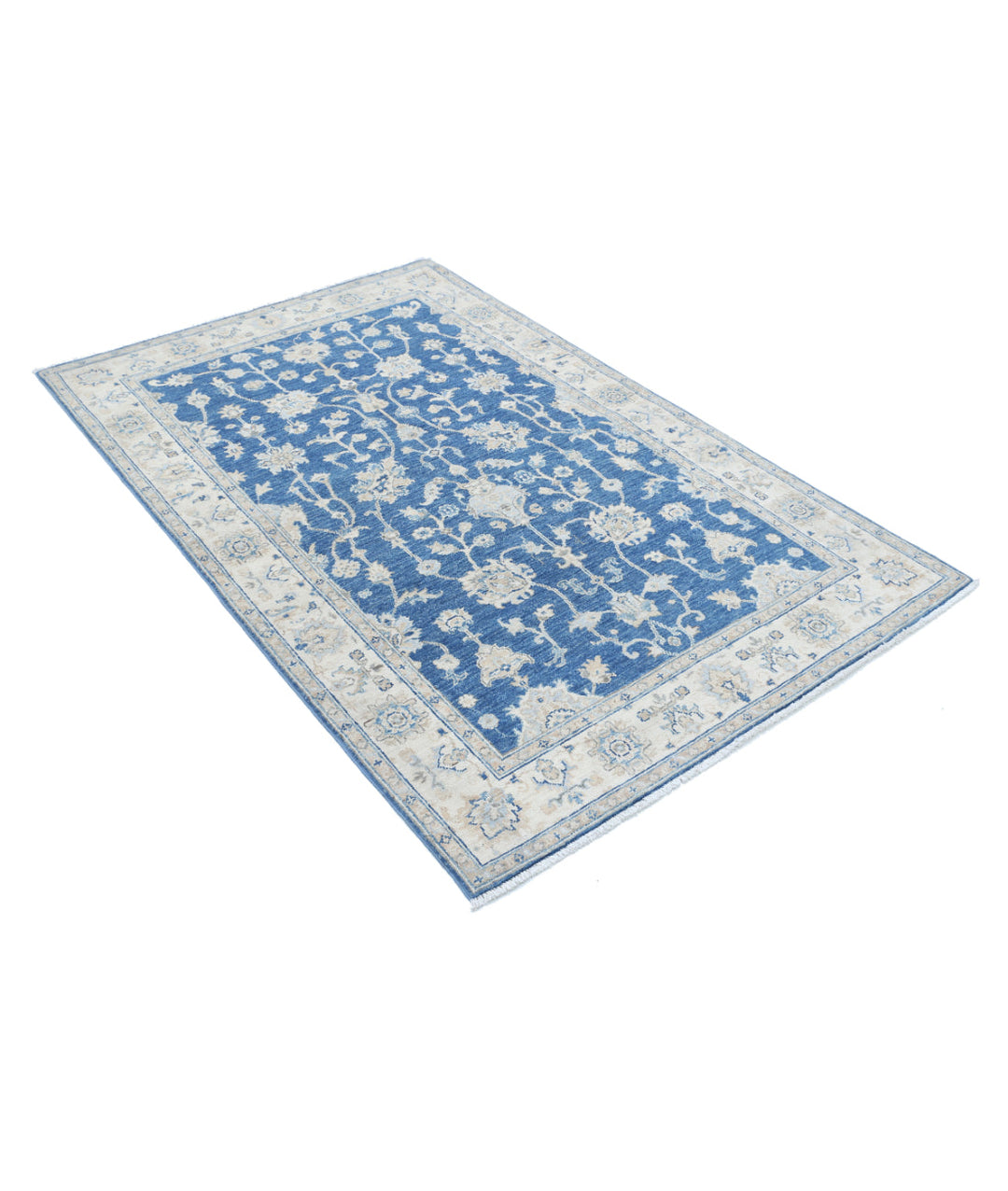 Afghan Ziegler Farhan Rug 3' 10" x 6' 0" Hand-Knotted | No. AT15954