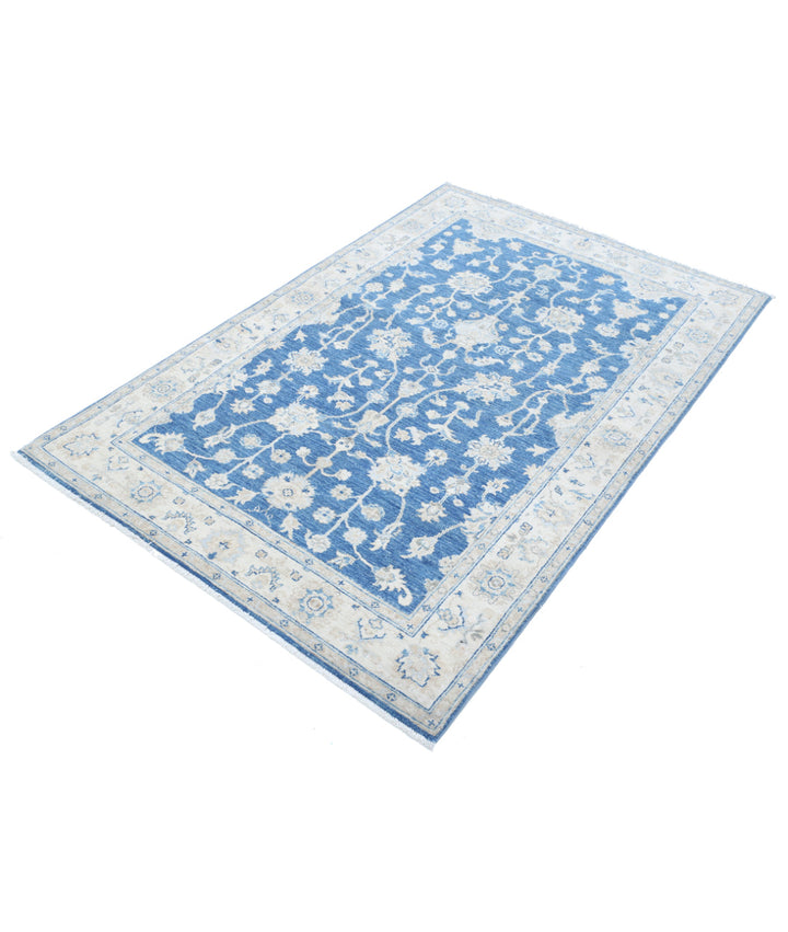 Afghan Ziegler Farhan Rug 3' 10" x 6' 0" Hand-Knotted | No. AT15954
