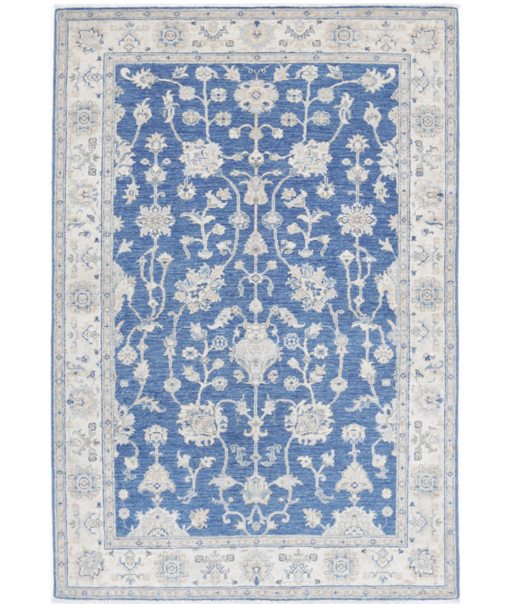 Afghan Ziegler Farhan Rug 3' 10" x 6' 0" Hand-Knotted