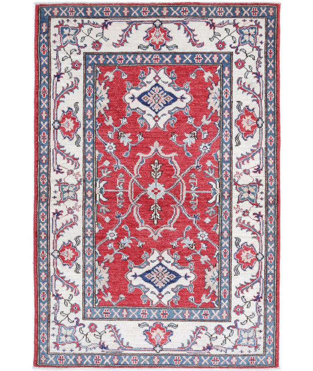 Hand Knotted Ziegler Farhan Wool Rug 3' 2" x 4' 9" - No. AT87669