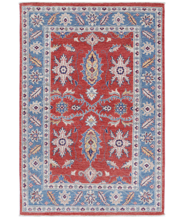 Hand Knotted Ziegler Farhan Wool Rug 3' 3" x 5' 0" - No. AT43992