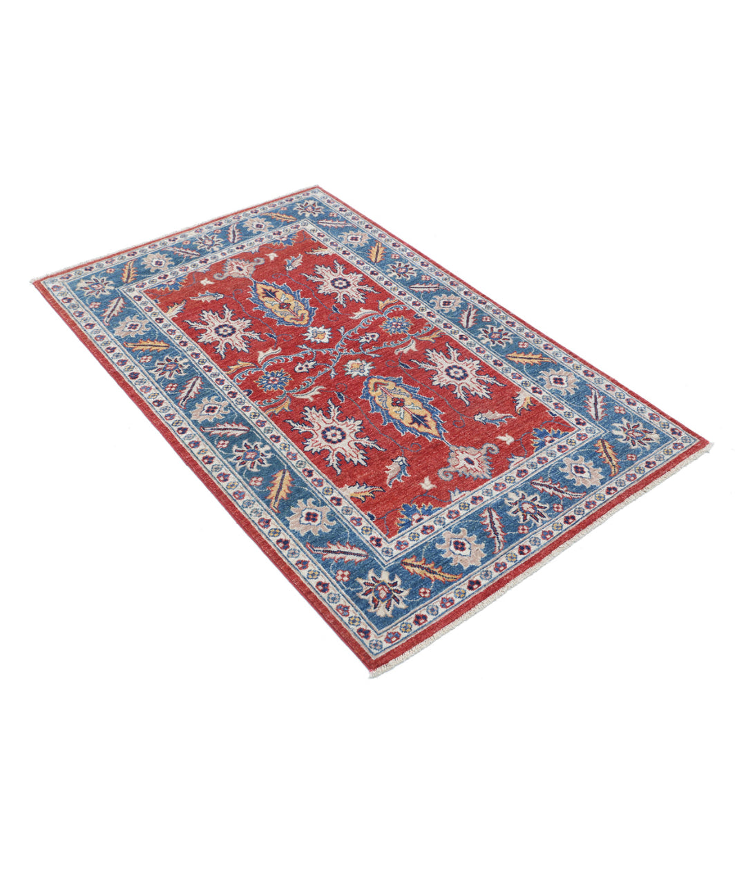 Afghan Ziegler Rug 3' 3" x 5' 0" Hand-Knotted | No. AT71807