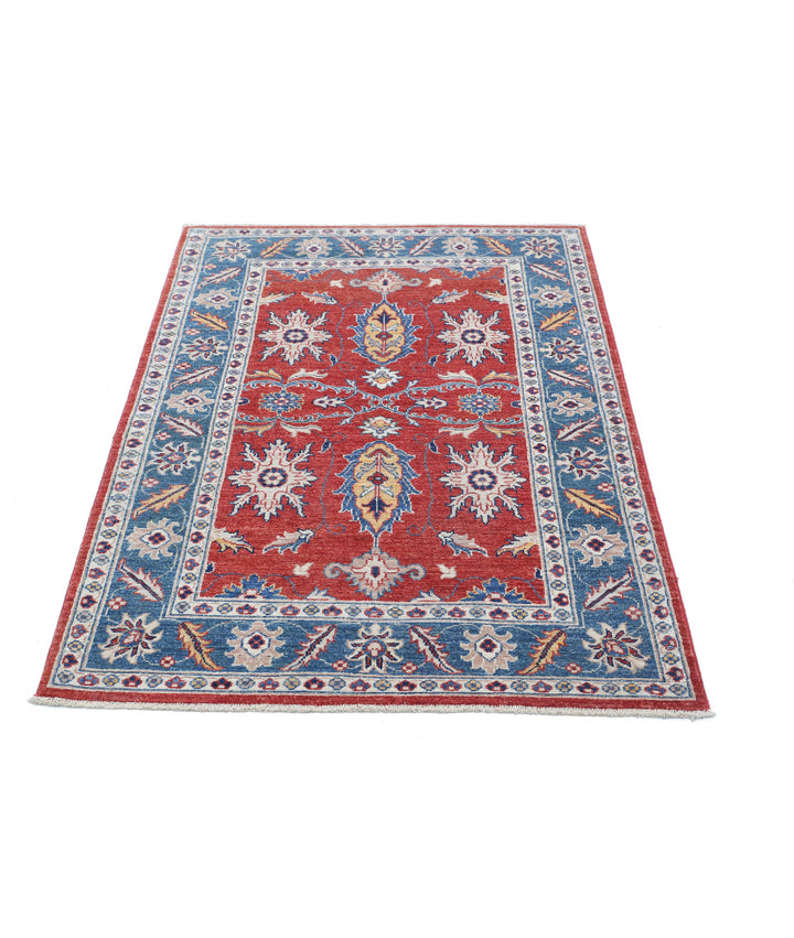 Afghan Ziegler Rug 3' 3" x 5' 0" Hand-Knotted | No. AT71807
