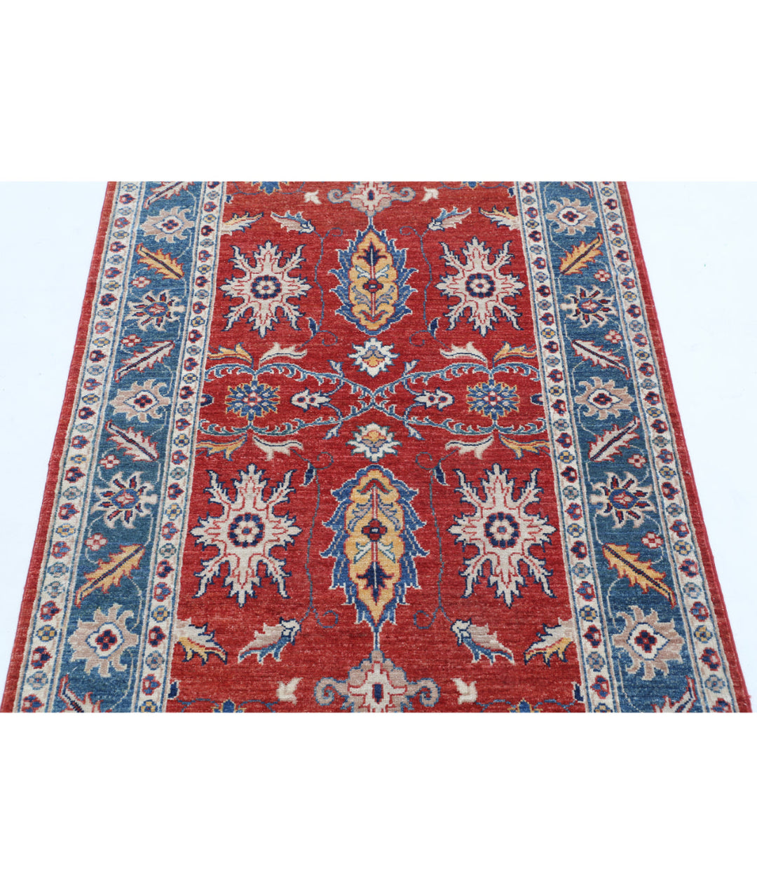 Afghan Ziegler Rug 3' 3" x 5' 0" Hand-Knotted | No. AT71807