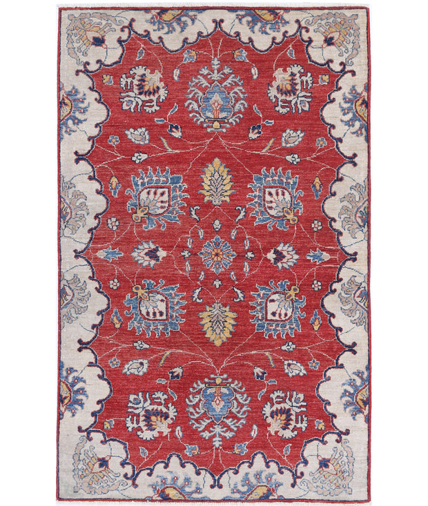 Hand Knotted Ziegler Farhan Wool Rug 3' 1" x 5' 1" - No. AT71872