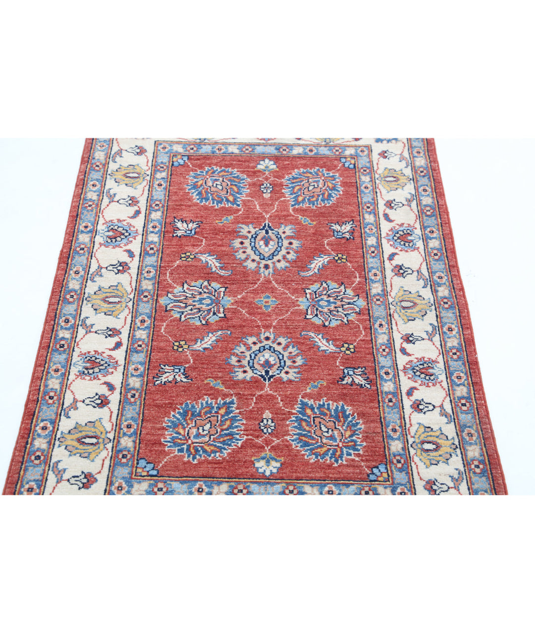 Afghan Ziegler Rug 2' 6" x 4' 0" Hand-Knotted | No. AT82717