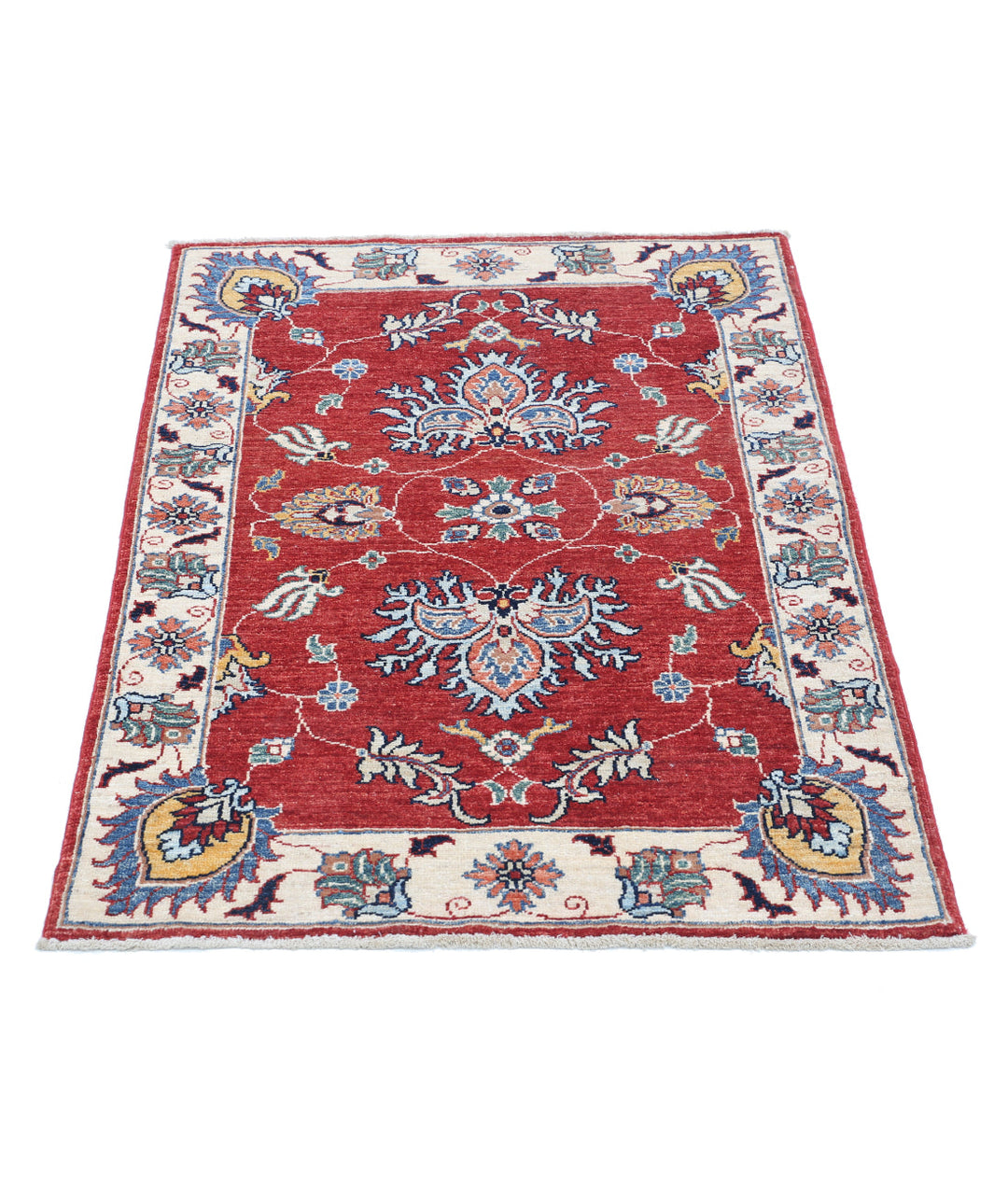 Hand Knotted Ziegler Farhan Wool Rug 2' 9" x 3' 10" - No. AT806042