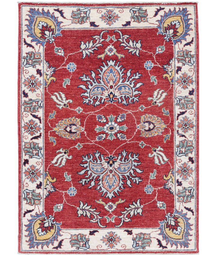 Hand Knotted Ziegler Farhan Wool Rug 2' 9" x 3' 10" - No. AT806042