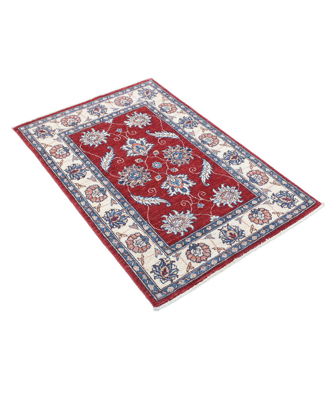 Afghan Ziegler Rug 2' 9" x 4' 0" Hand-Knotted | No. AT87792