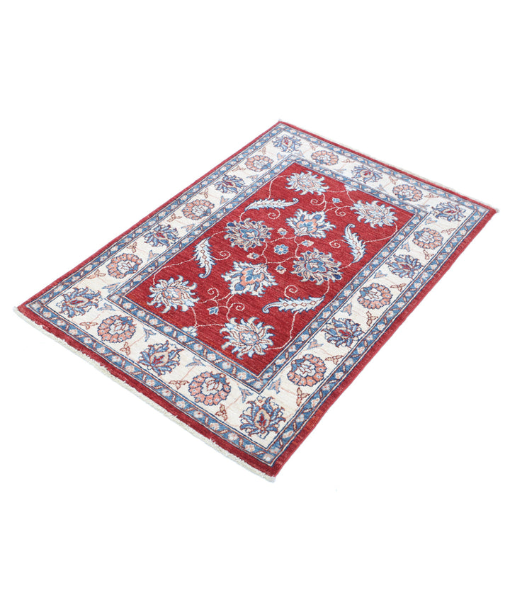 Afghan Ziegler Rug 2' 9" x 4' 0" Hand-Knotted | No. AT87792