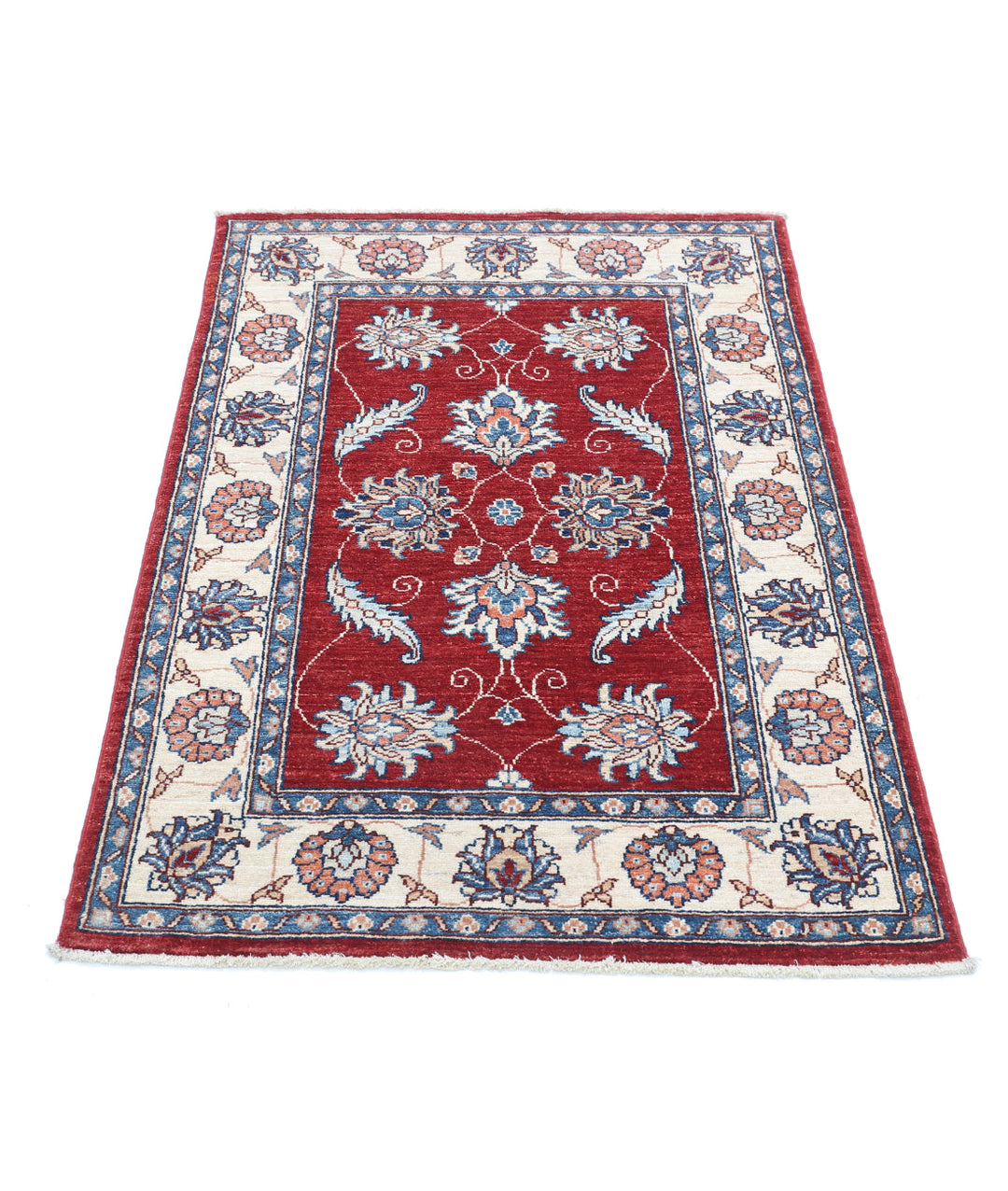 Afghan Ziegler Rug 2' 9" x 4' 0" Hand-Knotted | No. AT87792
