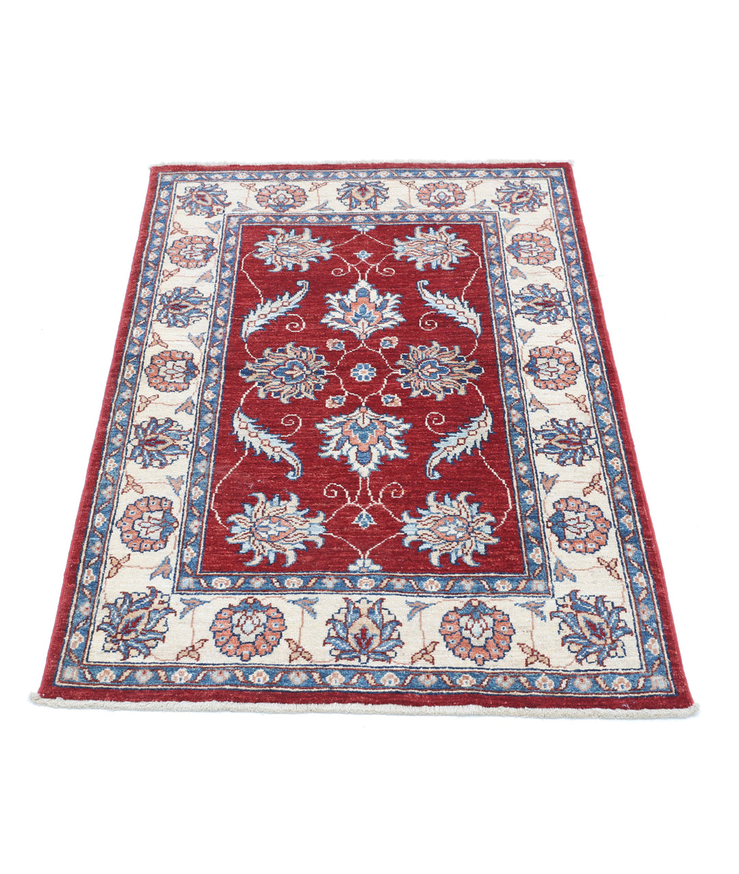 Afghan Ziegler Farhan Rug 2' 9" x 4' 0" Hand-Knotted | No. AT51474