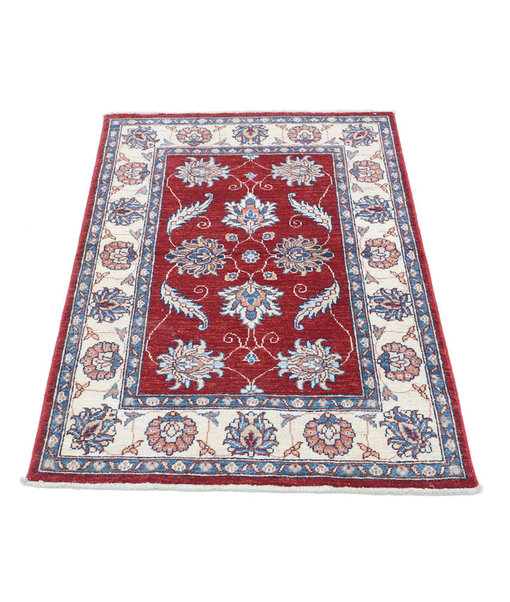 Afghan Ziegler Farhan Rug 2' 9" x 4' 0" Hand-Knotted | No. AT51474