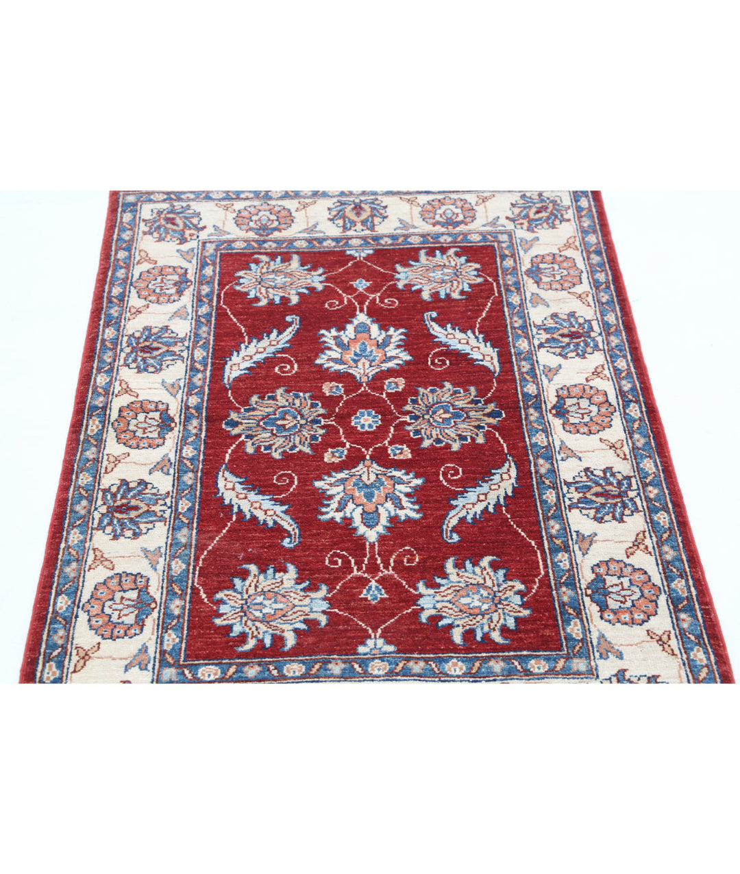 Afghan Ziegler Farhan Rug 2' 9" x 4' 0" Hand-Knotted | No. AT51474
