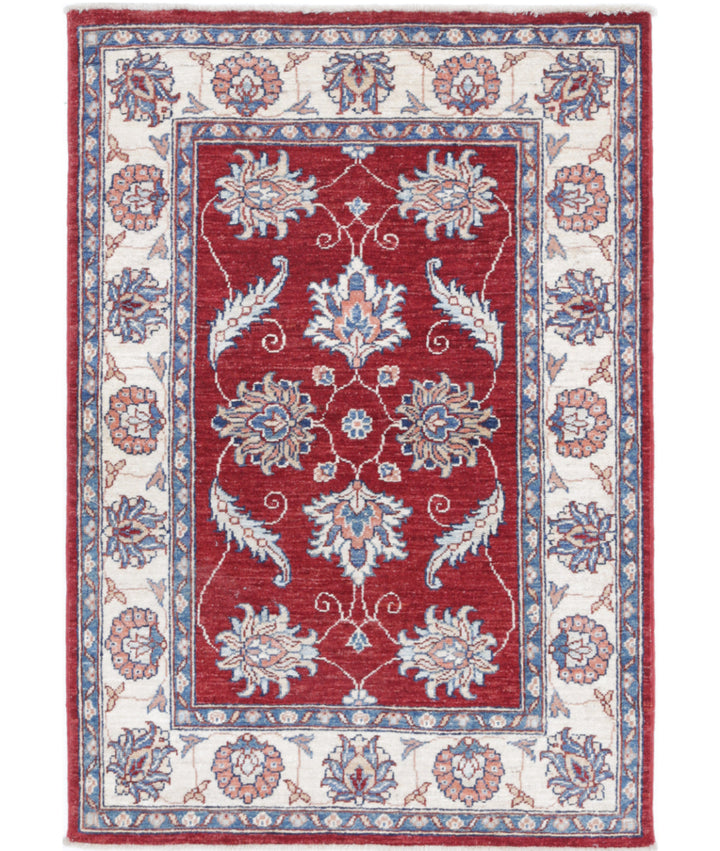 Afghan Ziegler Farhan Rug 2' 9" x 4' 0" Hand-Knotted